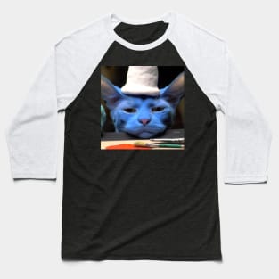 Furrylicious Smurf Cat Baseball T-Shirt